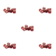 thumbnail image 2 of Thinsony 4 Pieces Car Tire Valve Stems Caps Flag Pattern Rim Sleeve Dustproof Cover Repair Parts for Bicycle Vehicle Motorcycle Red 5Set, 2 of 6