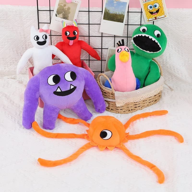 Garten of Banban Nabnab, Nasty Nack, Opila Bird Plushies,10