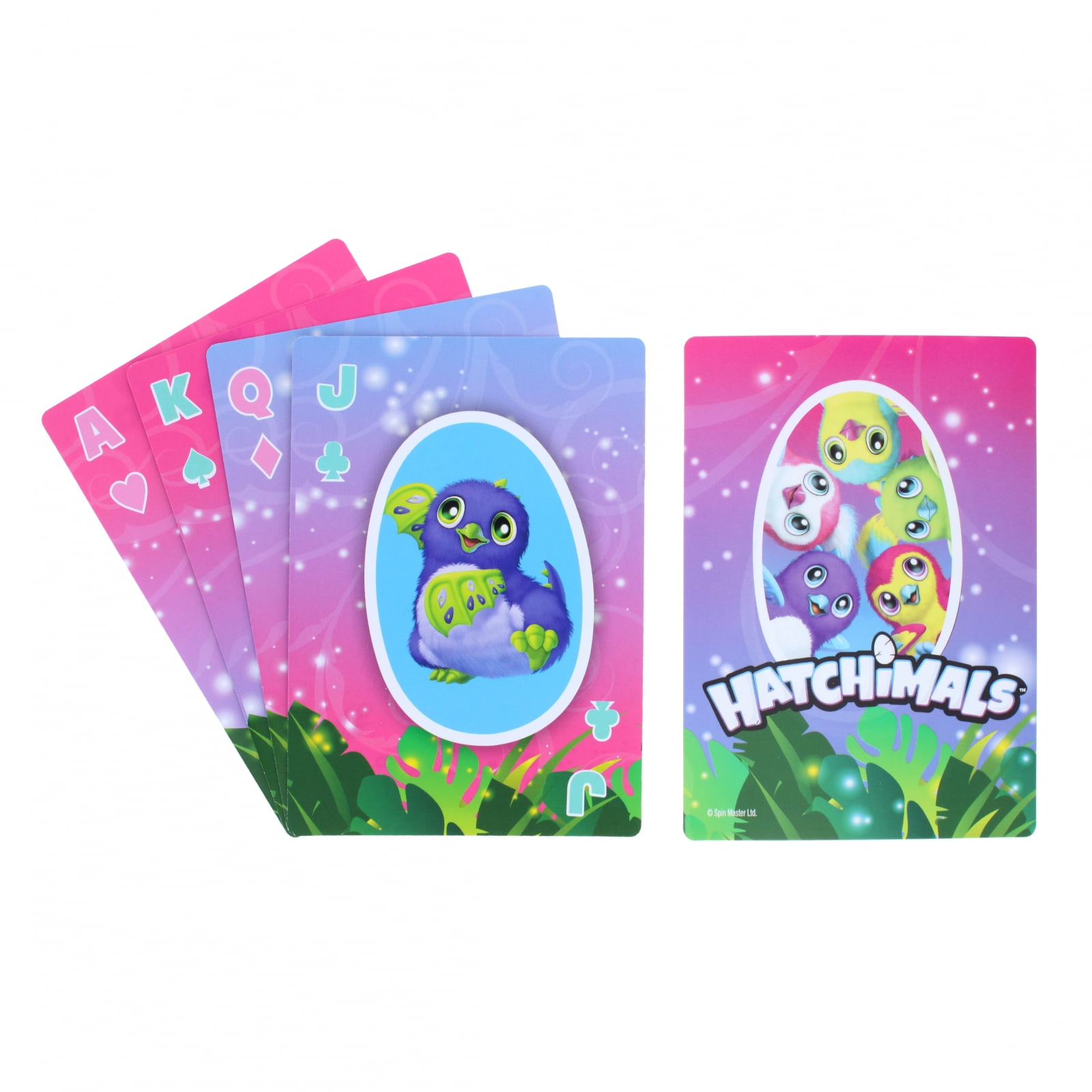 Cardinal Games Hatchimals Jumbo Printed Graphic Playing Cards for Kids