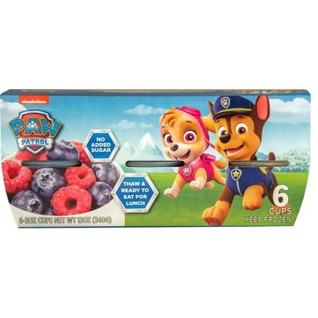 Nickelodeon PAW Patrol Berry Blend, 6-2oz Cups