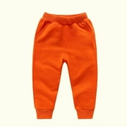 Toddler Baby Boys Girls Sweatpants Kids Sport Jogger Casual Candy Color Solid Color Leggings Casual Kids Sports Pants Long Pants 18-24 Months