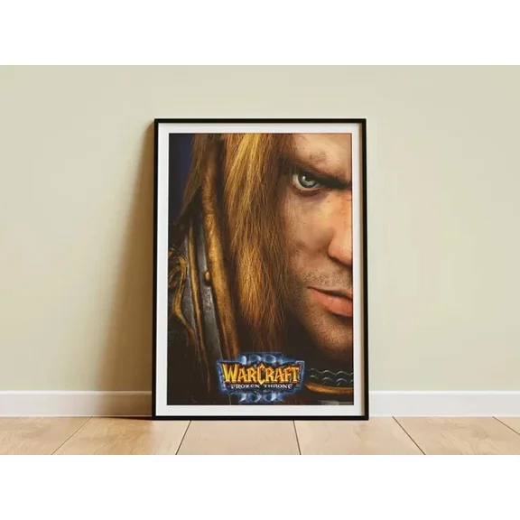 Kna Prints - Warcraft Iii Prince Arthas (Human Race) Poster For Home Decor, Living Room, Bedroom, Office, UNFRAMED-8x12