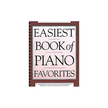 Music Sales Easiest Book Of Piano Favorites The Library