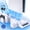 White, variant on PS5 Stand with Cooling Fan, PS5 Cooling Station with Dual Controller Charging Station,PS5 Accessories for PS5 Standard Edition & Slim Edition & Pro Edition consoles - 3 Levels Fan Black