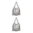 thumbnail image 3 of Bolso de hombro Sonducket de cadena PU para mujer lujo gris 2piezas, 3 of 6