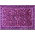 thumbnail image 1 of Ahgly Company Indoor Rectangle Persian Purple Traditional Area Rugs, 2' x 5', 1 of 4