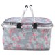 thumbnail image 3 of Cesta de camping cesta de picnic aislada con cinta de 4 lados con cremallera doble plegable para picnics, 3 of 8