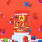 Ryse Up Supplements Loaded Pre-Workout Powder Official Ring Pop® Cherry Flavor | Fuel Your Greatness, Pump, Energy Strength, 438 Gram (Pack of 1)