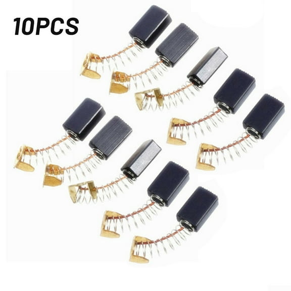 10Pcs Angle Grinder Motor Carbon Brushes Replacement Part For Power Tool