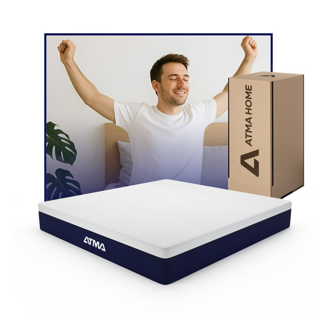 Colchón en Caja Queen ATMA NOVA Memory Foam Altura 29cm
