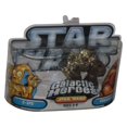 thumbnail image 1 of Star Wars Galactic Heroes (2004) Chewbacca & C-3PO Hasbro Toy Figure Set - (Dented Plastic), 1 of 1