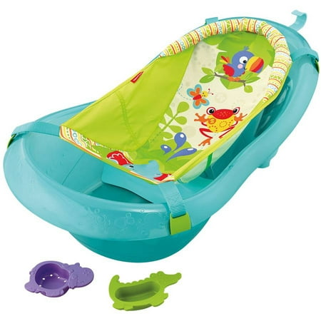 Fisher-Price Rainforest Friends Tub with Removable Insert,