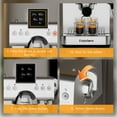 thumbnail image 3 of Empstorm Espresso Machine 20 Bar Steel Espresso Machines with Milk Frother, Cold & Hot Brew for Cappuccino/Latte/Ice Coffee, Home/Office/Cafe - CB2, 3 of 12