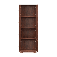 thumbnail image 6 of Tcbosik Tall Farmhouse Cabinet, 72"H Kitchen Pantry Cabinet with 8 Doors, Modern Storage Cabinet for Dining Room, Living Room, Hallway, Walnut, 6 of 8