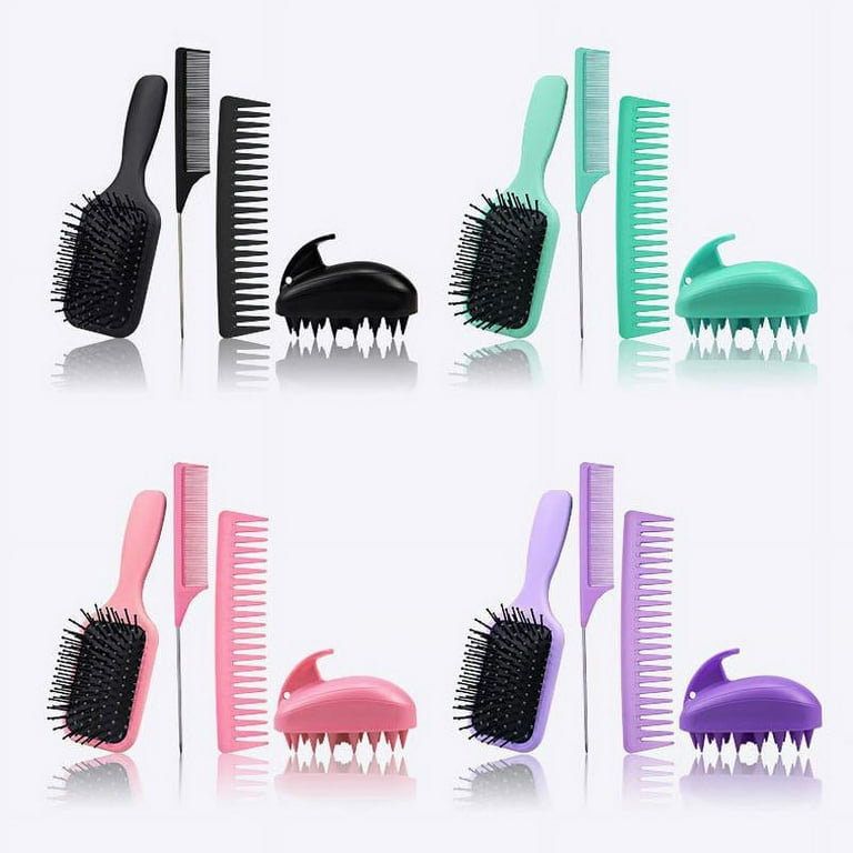 Hair Brushes For Women, Hair Comb For Women And Detangling Paddle