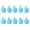 Blue, variant on THLKIF 10PCS Cable Clips,Fun Cord Holders,Silicone Thumb Wall Hooks,Cord Organizer for Desk Wall Car Nightstand,Cord Clips,Wire Holders, Phone USB Charger Cable Management,Key Hanger