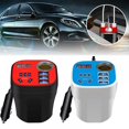 thumbnail image 5 of Car Power Inverter 24v/12v To 220v Led Display 3 Usb Lighter Ports, 5 of 5