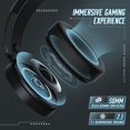 thumbnail image 4 of Gaming Headset, Gaming Headphone with LED Lights for PS4, PC, PS5, Xbox One(Adapter Not Included), 4 of 5