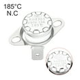 thumbnail image 4 of Unique Bargains Interrupteur de Contrôle de Température, Thermostat, KSD301 185°C, 10A, Normalement Fermé N.C 2 Pcs, 4 of 4