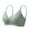 Green, variant on Women's Bars Daily Solid Color Bra Adjustable Straps Breast Cup Underwear