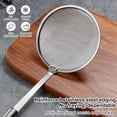 thumbnail image 2 of 100 Mesh Fine Mesh Strainer Spoon, 304 Stainless Steel Fat Skimmer Oil Strainer, Extra Fine Mesh Skimmer Spoon for Frying Deep Fryer Grease Soup Kitchen Cooking Utensil, 2 of 6