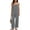 Gray-wide leg trousers, variant on YFNNUP Lounge Sets for Women Spaghetti Strap Top & Wide Leg Pants Vacation Travel Outfits Summer Lightweight Lounge 2 Piece Set Gray XXL