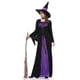 thumbnail image 4 of Guardurnaity Disfraz de púrpura para Halloween, disfraz de manga larga para adulto, vestido elegante con sombrero, uniforme de fiesta temático hasta Disfraces de disfraces negro M Guardurnaity FS9137-02, 4 of 6