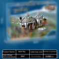 thumbnail image 2 of Cross-border Harry Potter Movie Hogwarts Castle Auditorium Bell Tower Astronomy Tower Diagon Alley Assembly Building Blocks, 2 of 7