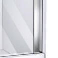 thumbnail image 6 of DreamLine Allure 30-31 in. W x 73 in. H Frameless Pivot Shower Door in Chrome, 6 of 13
