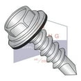 thumbnail image 3 of 1/4-14 x 3/4" Self-Drilling Screws | Unslotted | Hex Washers Head | 18-8 Stainless Steel | Bonded Neoprene Washer (Quantity: 500), 3 of 3