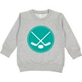 thumbnail image 2 of Inktastic Ice Hockey Player Silhouette Toddler Sweatshirt, 2 of 4