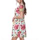 thumbnail image 2 of Balery Christmas Cute Pigs Vestidos sueltos de manga corta para mujer, vestidos de verano 2025, vestidos casuales de corte A con vuelo., 2 of 6