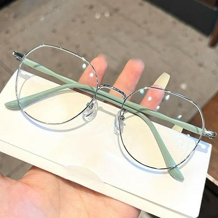 Ladies Women's Fashion Glasses Round Frame Vintage Spectacles Eyeglasses New A9F9