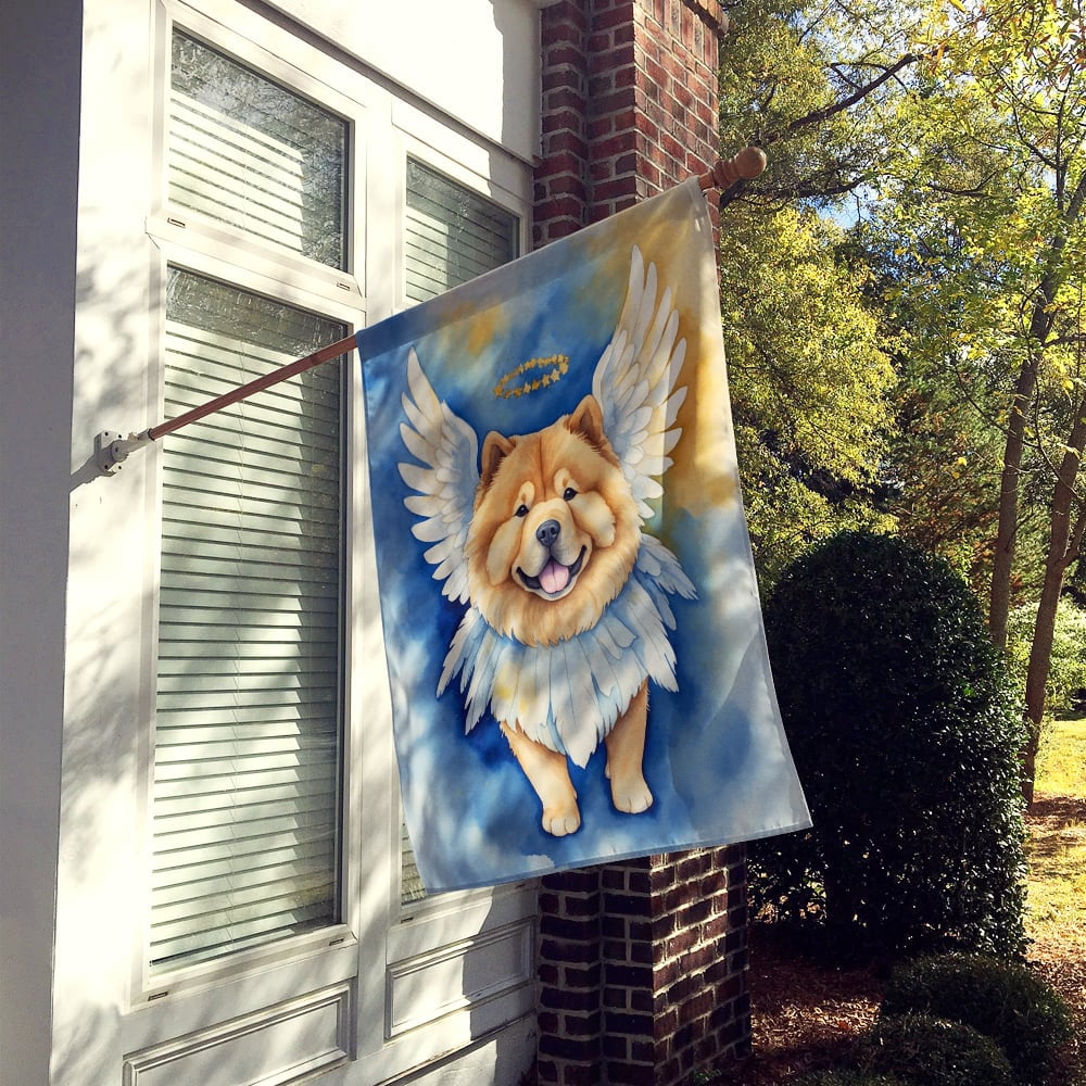 Chow Chow My Angel House Flag 28 in x 40 in
