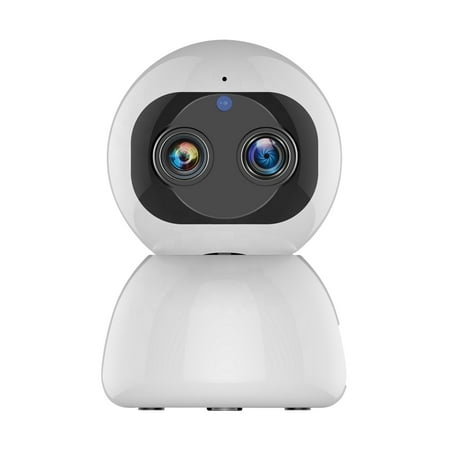 1080P WiFi Camera Dual-Lens Indoor IP Camera with Night Vision,...