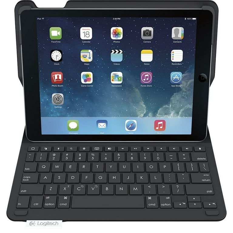 Logitech Type+ Wireless Keyboard Folio Case iPad 2018 6th Generation 9.7-inch A1893, A1954 Used - Walmart.com