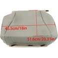 thumbnail image 6 of munirater Seat Cover Bottom Leather Gray Driver Replacement for 2007-2012 Acura, 6 of 7