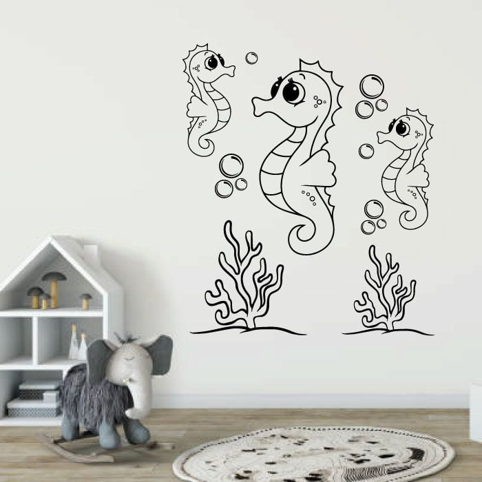Funny Animation Big Eyes Toilet Wall Sticker Decal Home Room Art Mural DIY Decor 