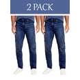 thumbnail image 2 of Men's 2-Pack Flex Stretch Slim Straight Jeans with 5 Pocket (Sizes, 30-42), 2 of 7