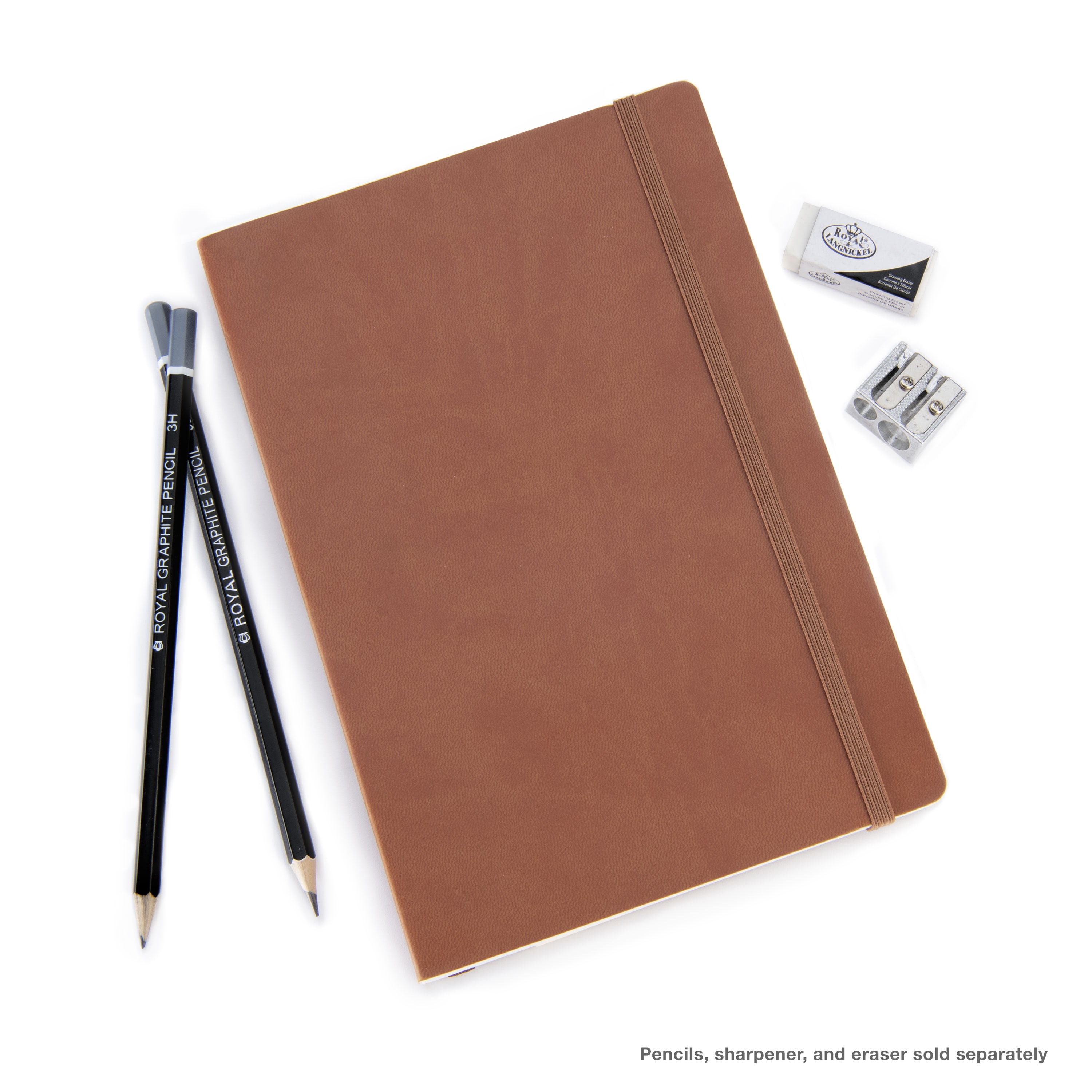  Pentalic 3 x 4 Pocket Sketchbook Traveler Journal, 160 Pages,  Royal Blue : Office Products
