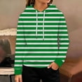 thumbnail image 4 of Abcomgle Cute Hoodies for Teens Casual Hooded Sweatshirts for Girls Striped Raglan Long Sleeve Pullover Sweatshirts for Girls Lightweight Fall Back To School Outfits for Teen Girls with Pocket, 4 of 4