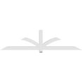 thumbnail image 4 of 96"W x 24"H x 4"D x 4"F, 6/12 Pitch, Redmond Architectural Grade PVC Gable Bracket, 4 of 8