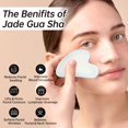 thumbnail image 2 of Juego de rodillos Gua Sha y Face Olaemuo Opal para reducir la hinchazón, 2 of 9
