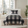 thumbnail image 1 of Set de edredón Sweet Home Collection Buffalo Plaid Twin, 1 of 3