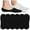 Black, variant on Xfvqtps 6 Pairs Unisex No Show Socks Solid Color Non Slip Low Cut Invisible Liner Simplicity Soft Stretchable Comfort Breathable Socks Black