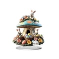 thumbnail image 1 of IumwxzEaster Rabbit Acrylic Desktop Ornament Adorable 2D Bunny Figurine Durable Fading Resistant Easy Clean Versatile Holiday House Office Table Decorative Sign Board 1pc, 1 of 5