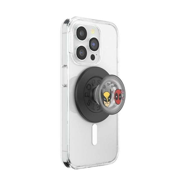 Phone Grip PopSockets para iPhone MagSafe Deadpool x Wolverine