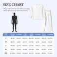 thumbnail image 4 of Balery White Pijama para Hombre de Dos Piezas con Manga Larga, Conjunto de Dormir y Descanso Suave con Bolsillos-Medium, 4 of 7