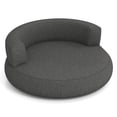 thumbnail image 1 of Costway Inflatable Lounger Air Sofa with Detachable Cover Spacious Lying Area & Wide Armrests Blow Up Lounge Chair for Living Room Grey, 1 of 8