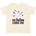 thumbnail image 3 of Inktastic My Memaw Loves Me Girls Zebra Girls Toddler T-Shirt, 3 of 5